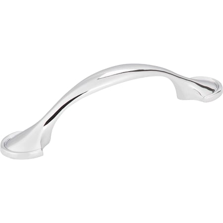 3 Center-to-Center Polished Chrome Watervale Cabinet Pull